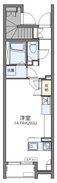 レオネクストサン　ルーベル向原 間取り図