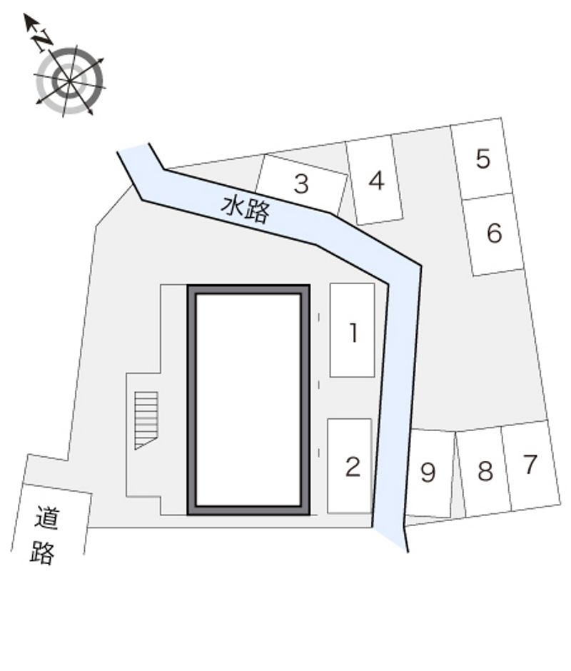 レオパレス恵 配置図