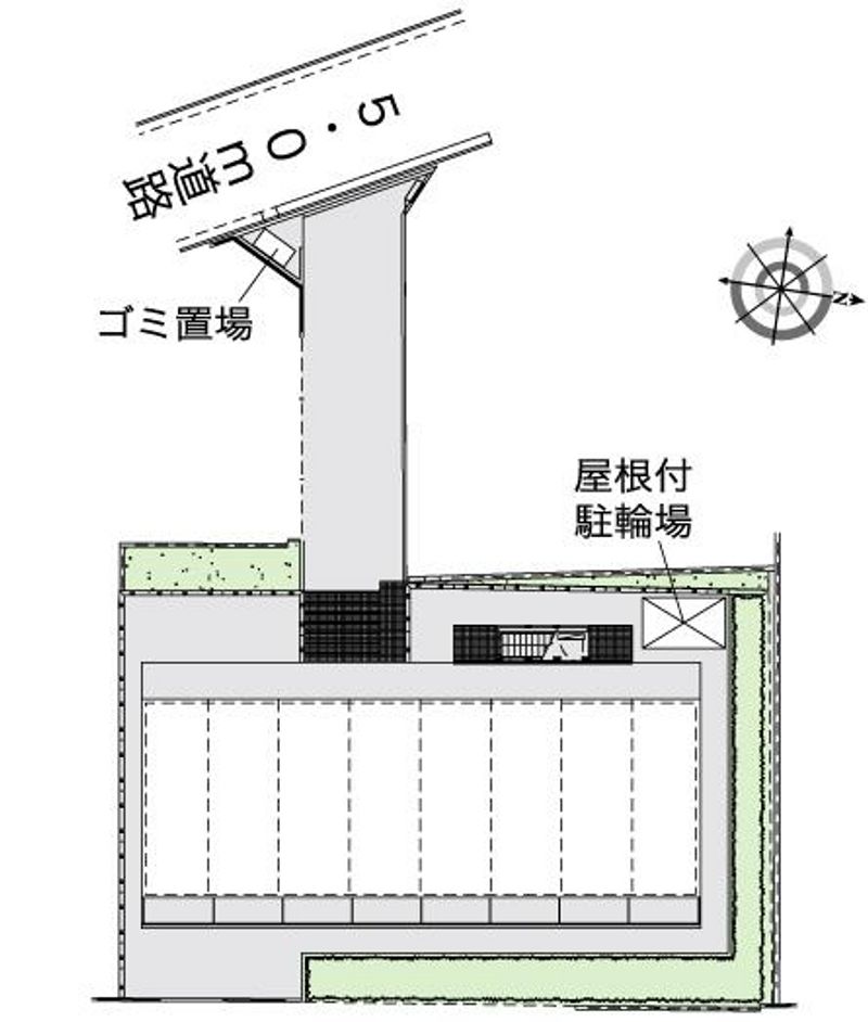 レオパレスヴィヴレ 配置図