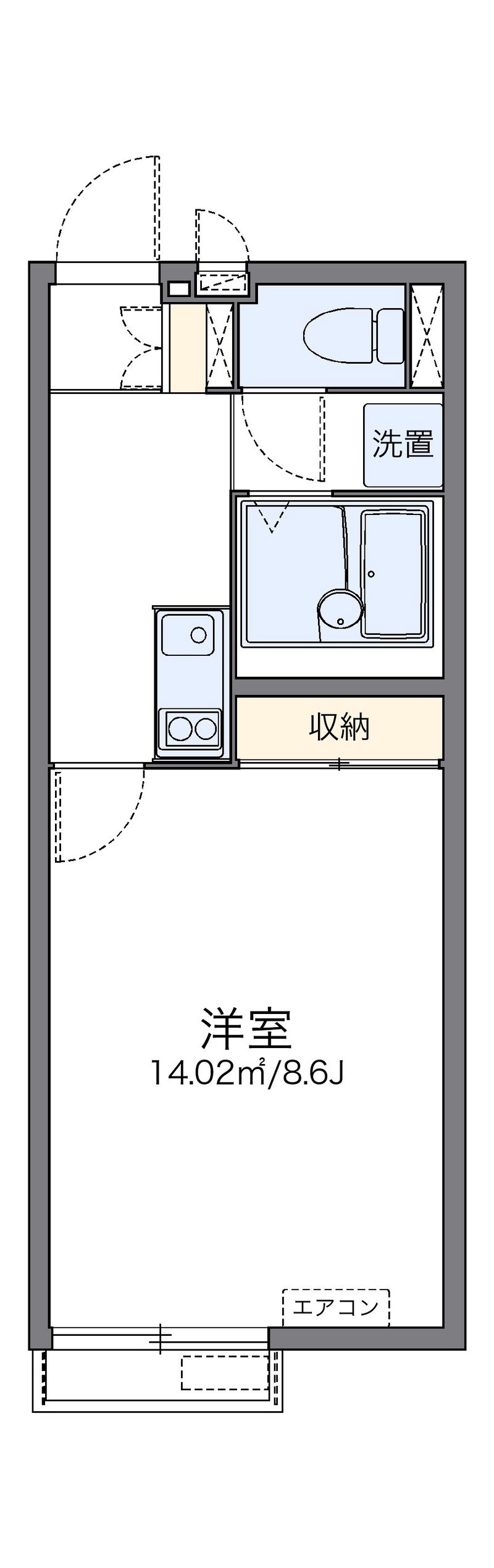 レオネクストトランクィル 間取図