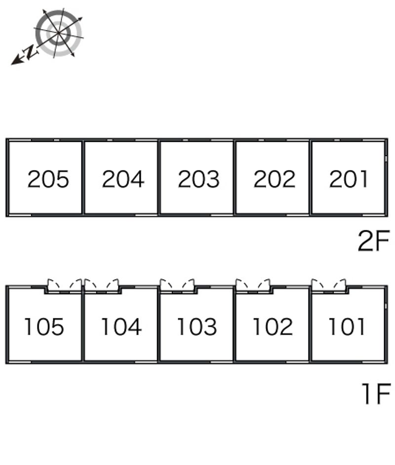 レオネクストファーストリッチ 間取り配置図