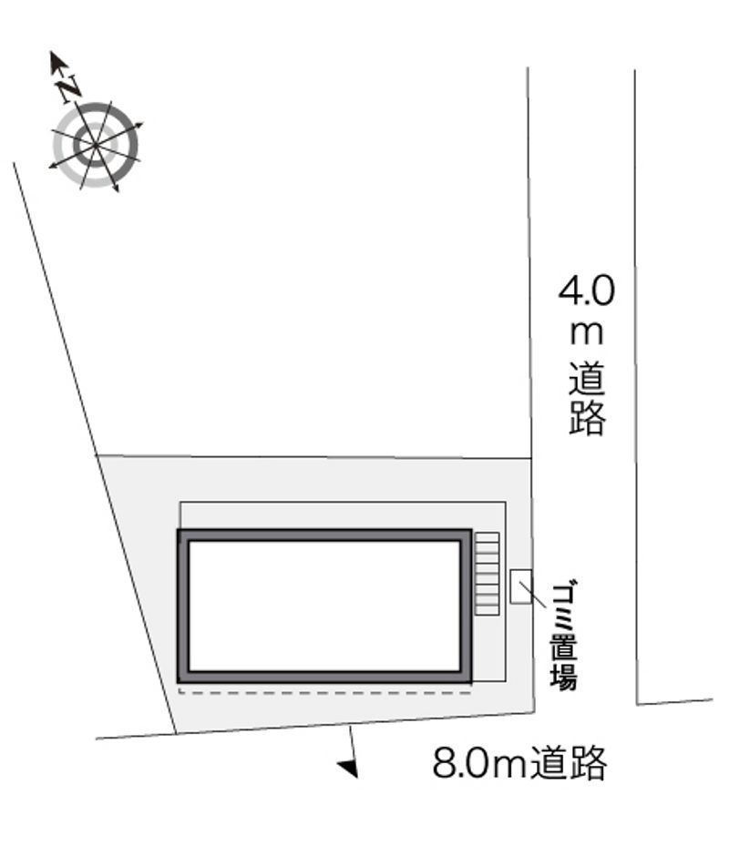 レオパレスエル 配置図