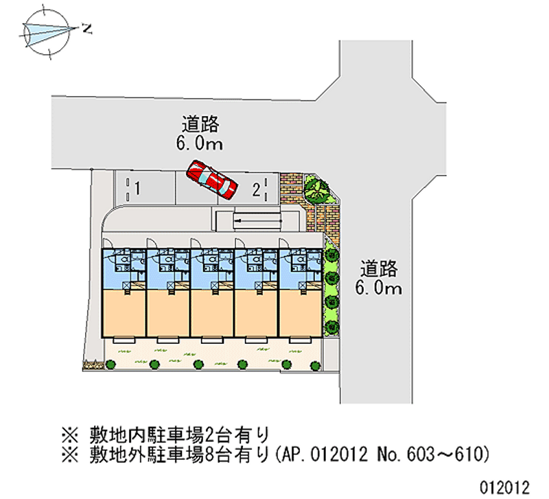 12012 Monthly parking lot