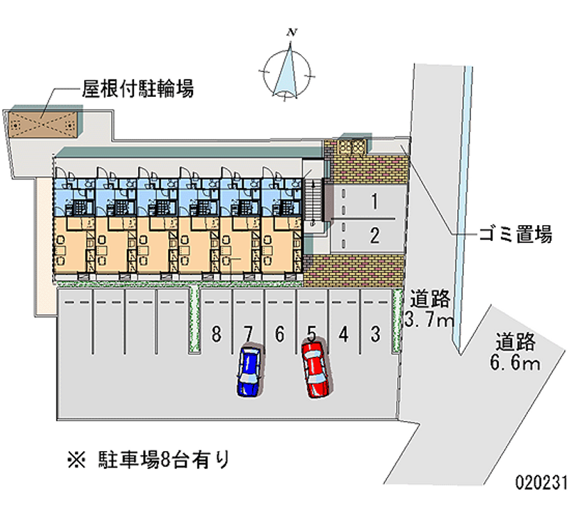 20231 bãi đậu xe hàng tháng