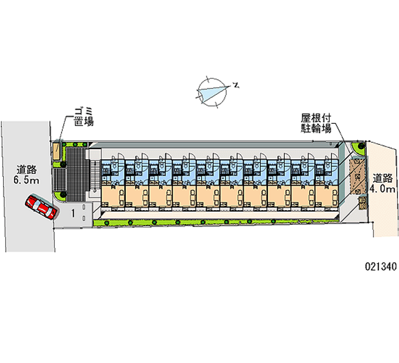 21340 Monthly parking lot