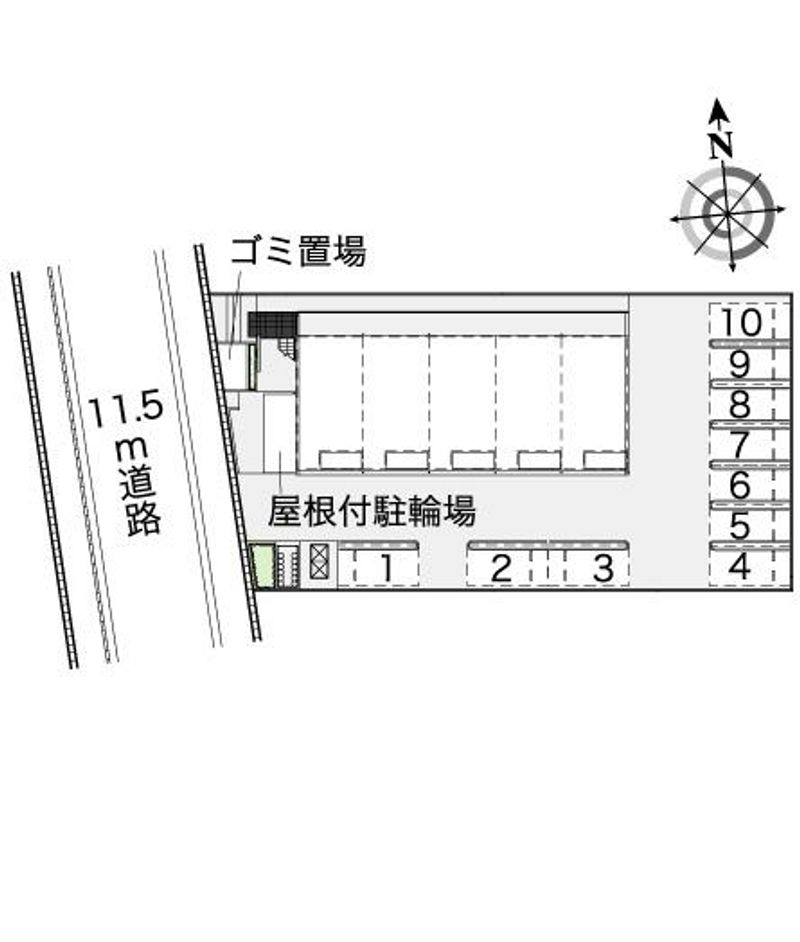 レオネクストパークアヴェニュー 駐車場
