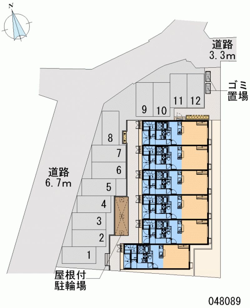 48089 Monthly parking lot