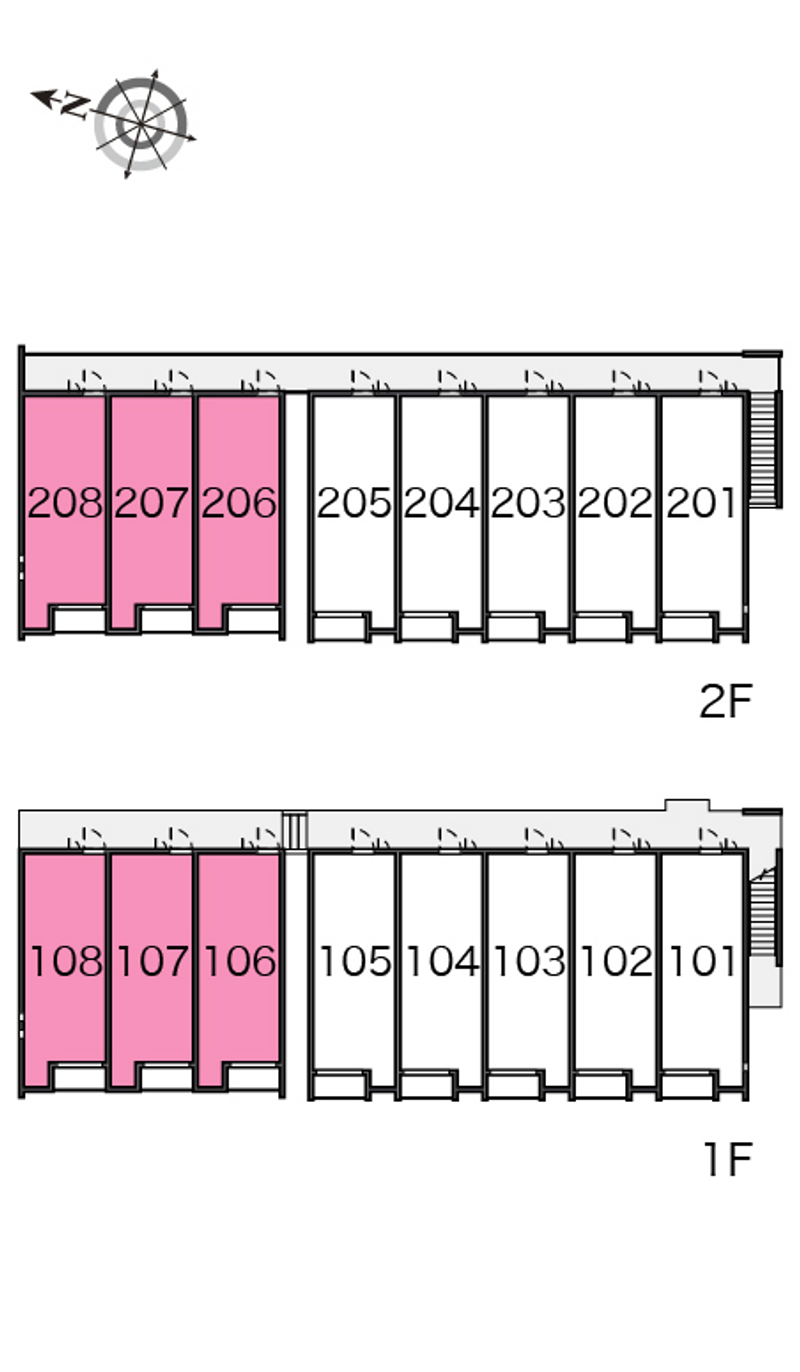 クレイノバンブー　グローブ 間取り配置図