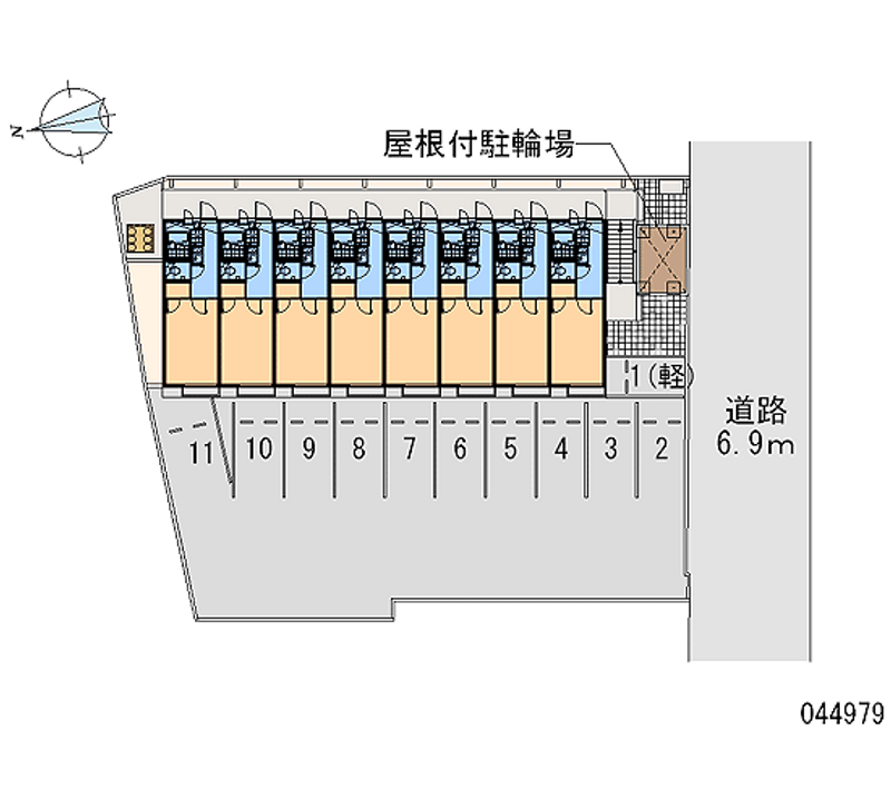 44979 bãi đậu xe hàng tháng