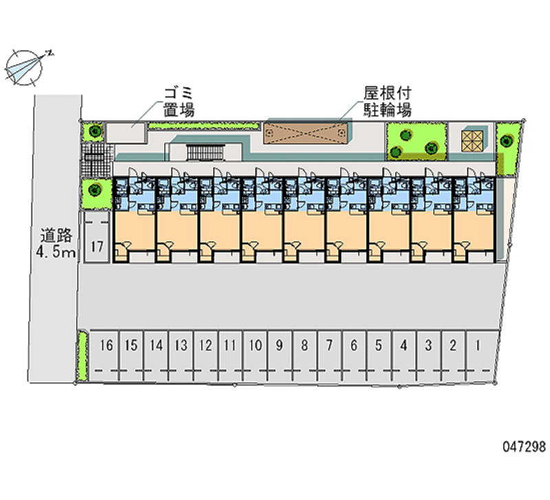 レオネクストシャンエトワール 月極駐車場