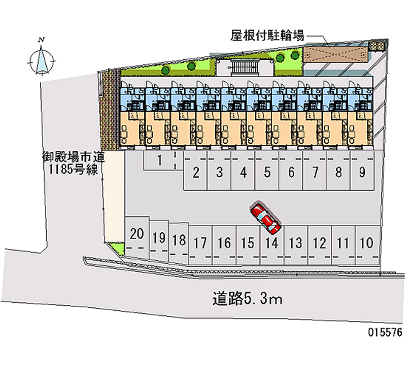 15576月租停车场