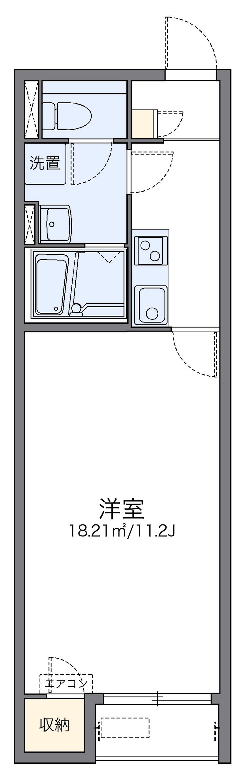レオネクストテングッド 間取図
