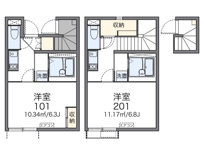 レオネクストグランドゥール大州 間取図