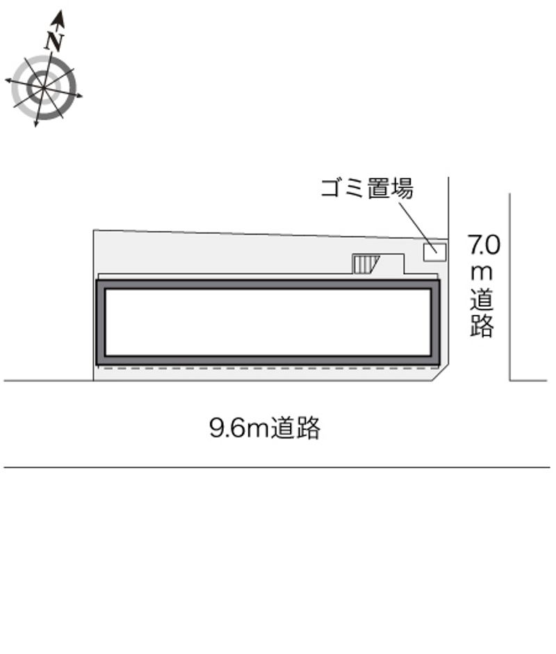 レオパレス水元 配置図