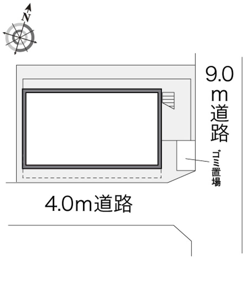 レオパレスウィングトダパーク 配置図