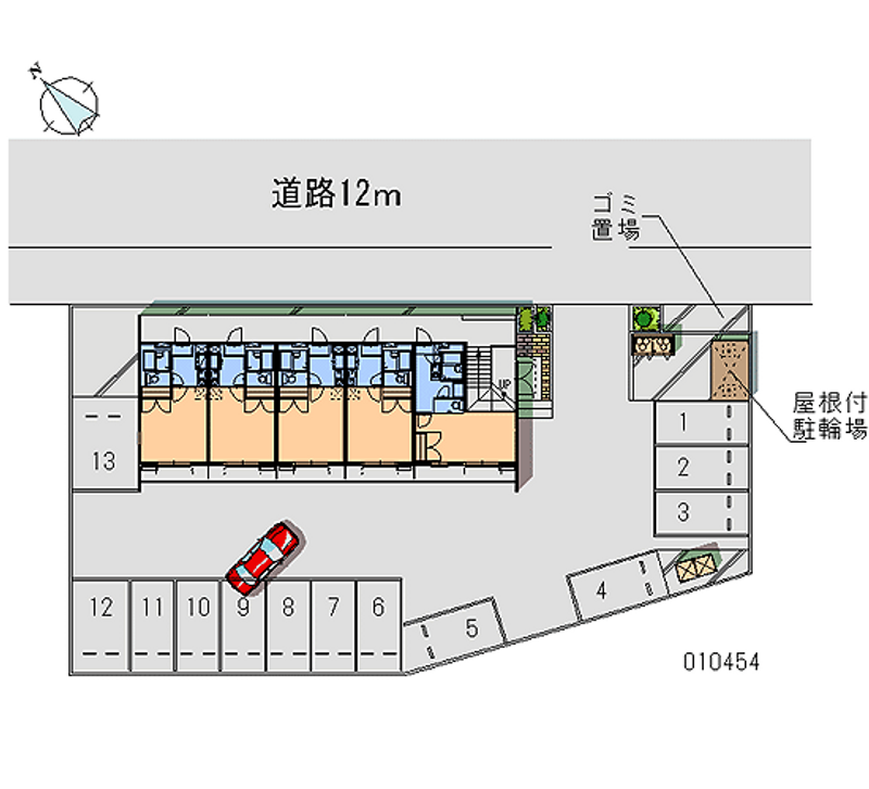 10454月租停車場