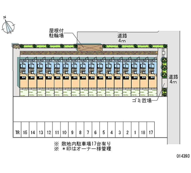 14393月租停車場