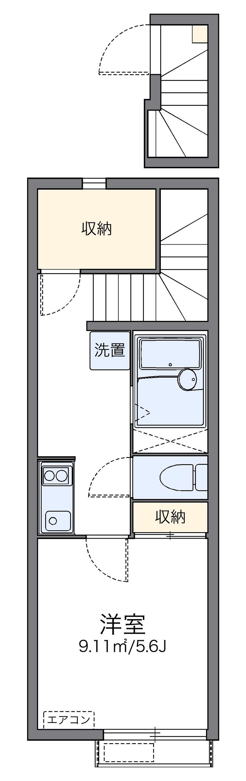 レオネクストウィステリアⅢ 間取図