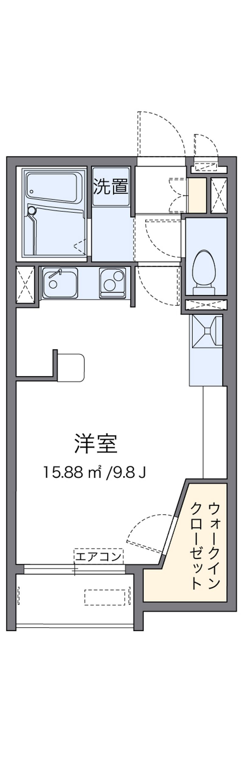 ミランダインゼルガーデン 間取図