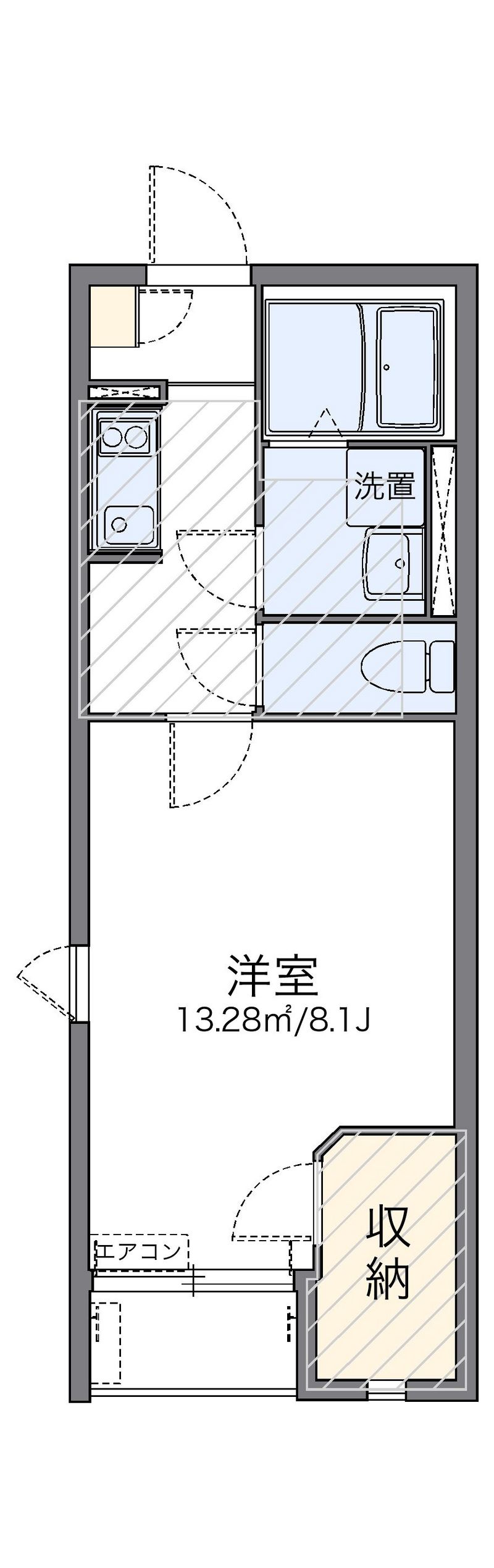 レオネクストルシェル 間取図