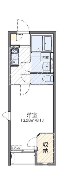 レオネクストルシェル 間取り図