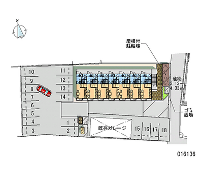 16136 Monthly parking lot