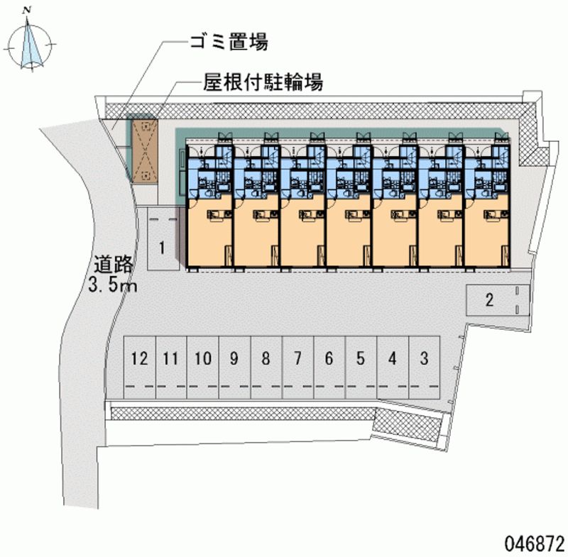 46872月租停车场