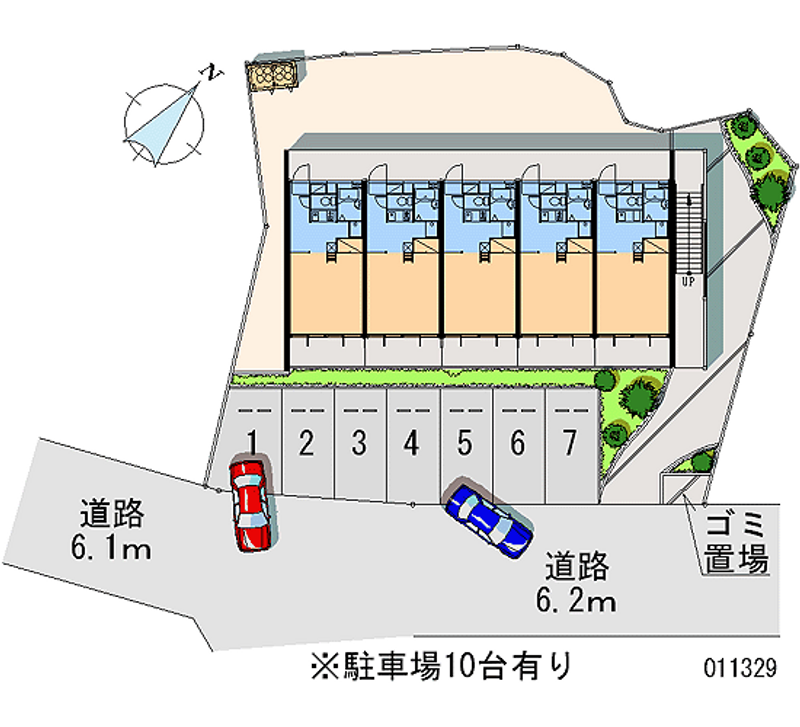 レオパレスアクアマリン 月極駐車場