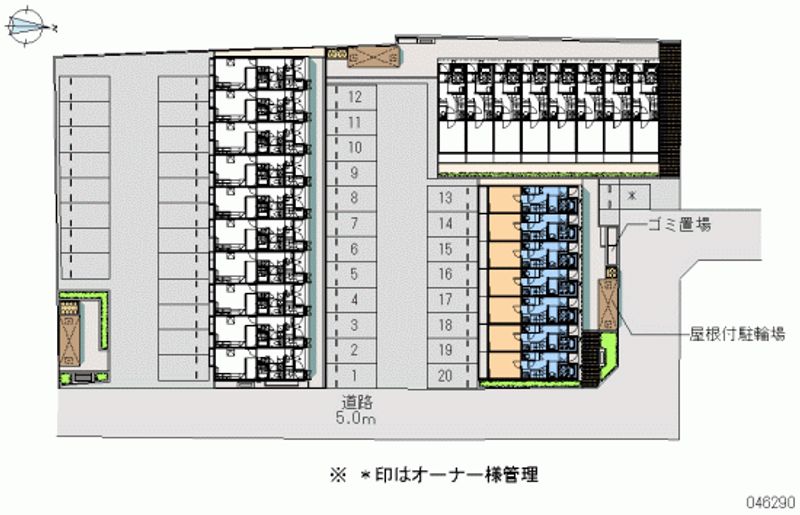 46290 bãi đậu xe hàng tháng