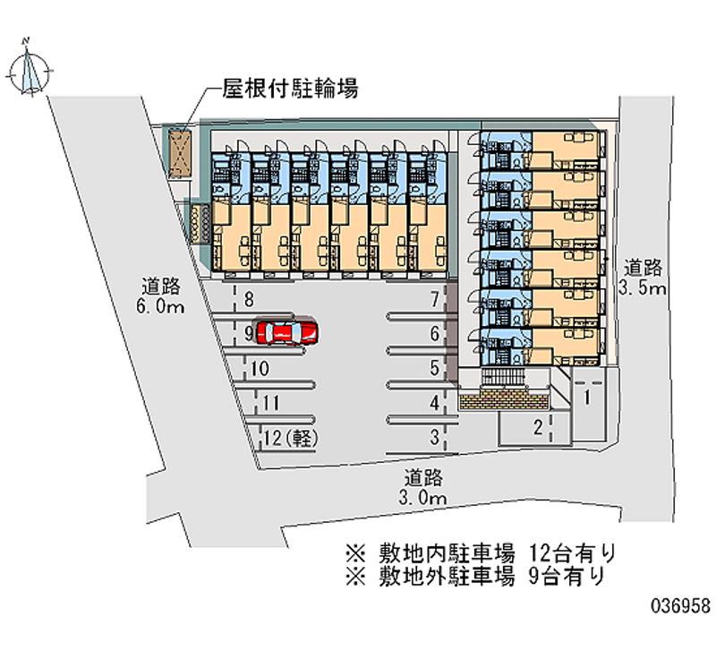 36958 Monthly parking lot