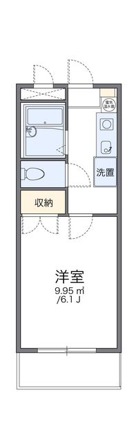レオパレス沼津 間取図