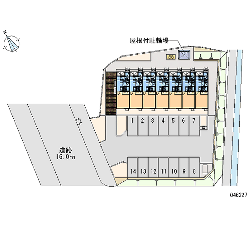 46227月租停车场