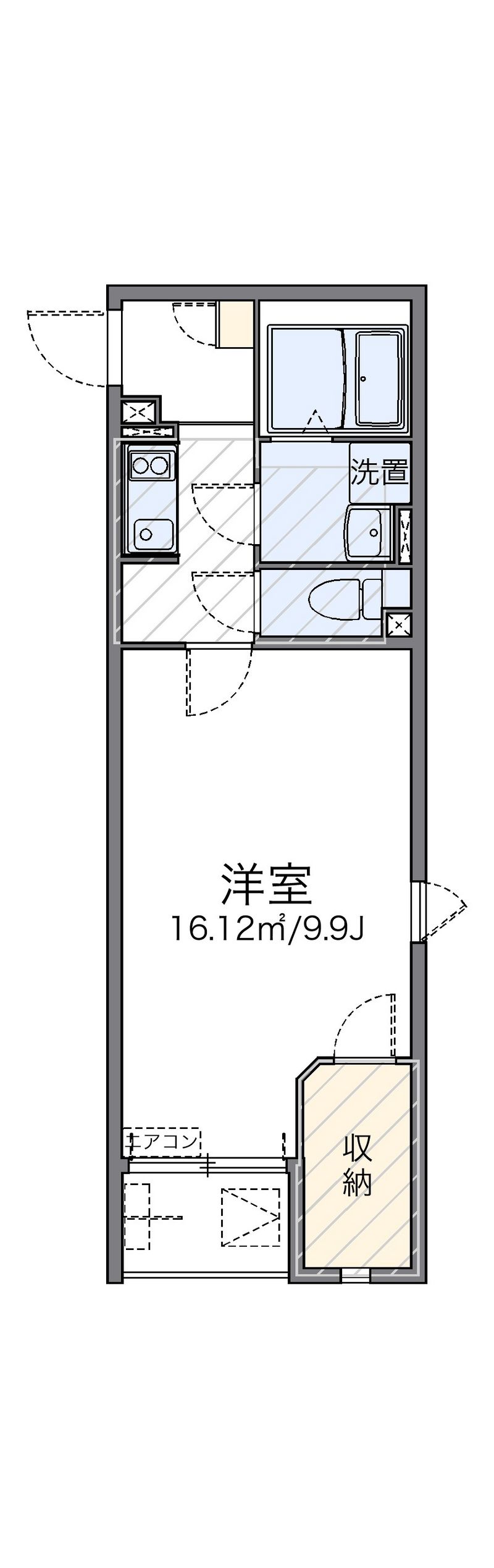 レオネクストアプリーレ 間取図