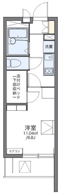 レオパレスＫＡＺＵⅢ 間取り図