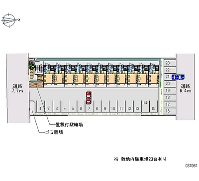 37961 Monthly parking lot