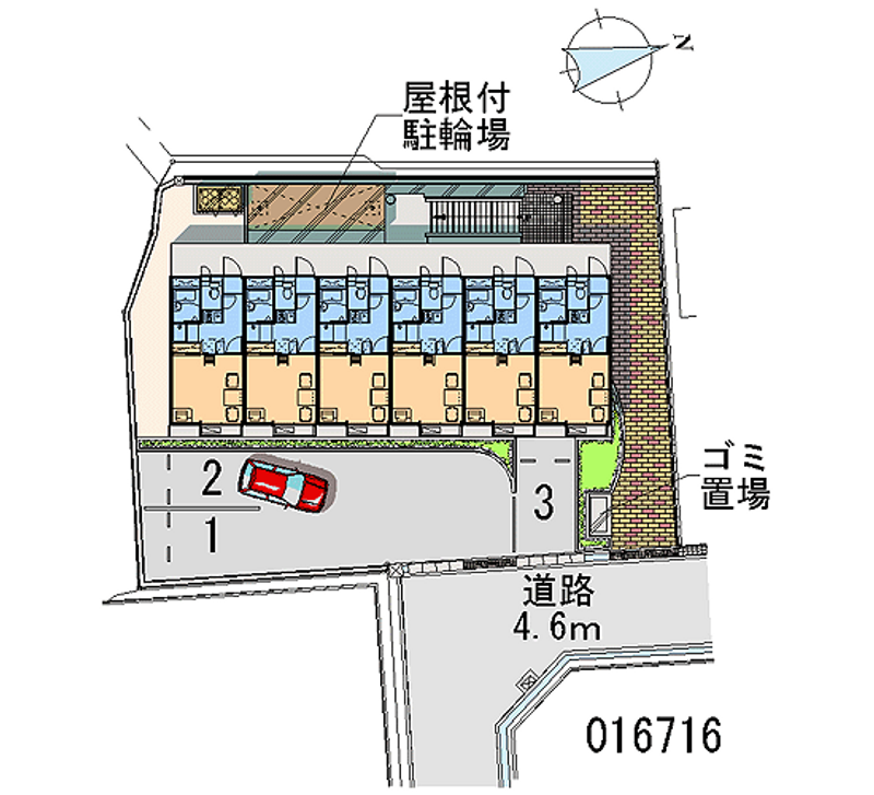 レオパレス岡田 眺望