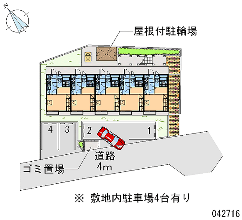 レオパレス戸部下 月極駐車場