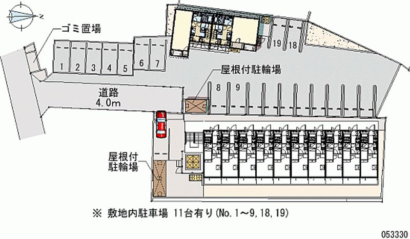 レオネクストＨＯＭＡＲＥ 区画図
