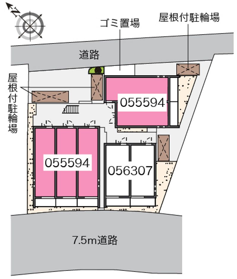 クレイノボンヌシャンス 配置図