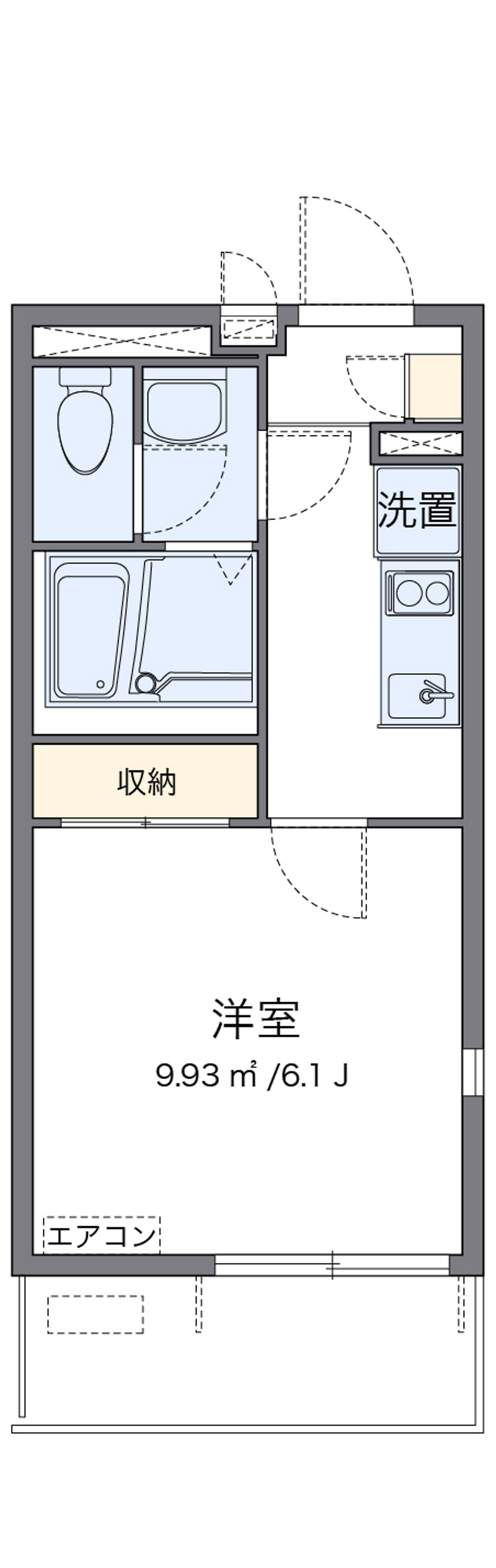 レオネクストＣＯＺＹ 間取り