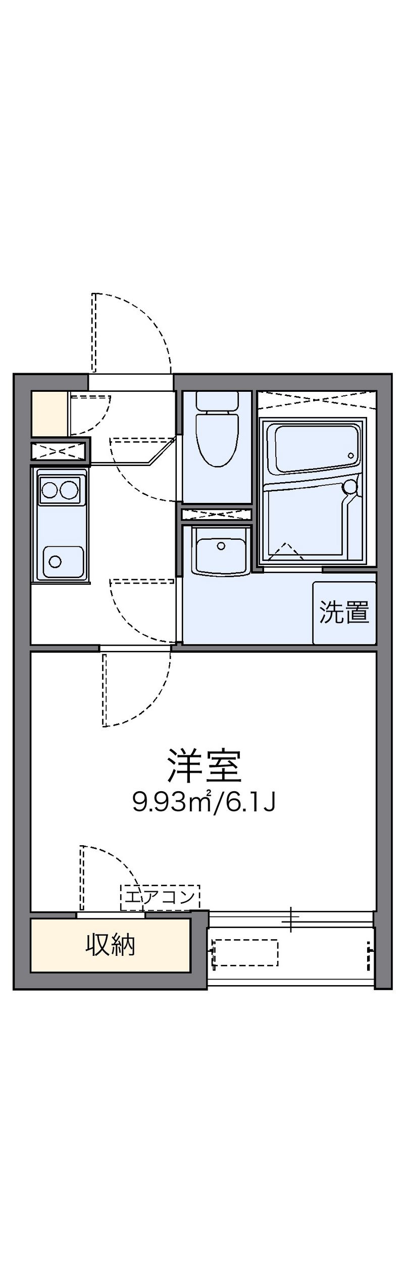 レオネクストサリエール 間取図