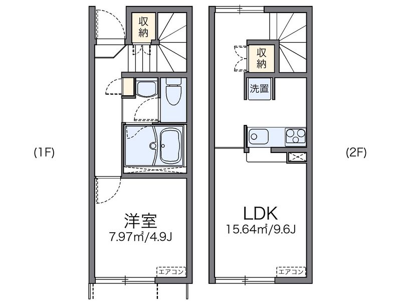 レオネクストハピネス 間取図