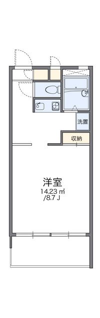 レオパレスサニーウインズ 間取り図