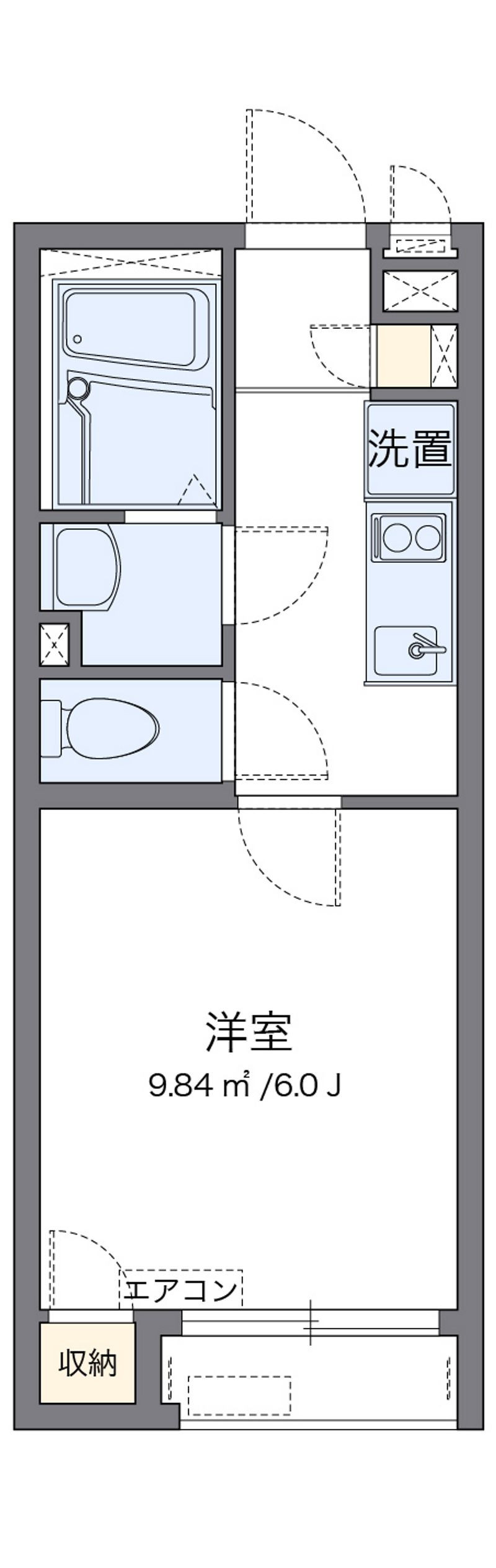 レオネクストエマーレ横浜壱番館 間取図