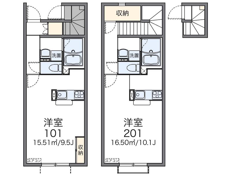 レオネクスト下有知 間取図