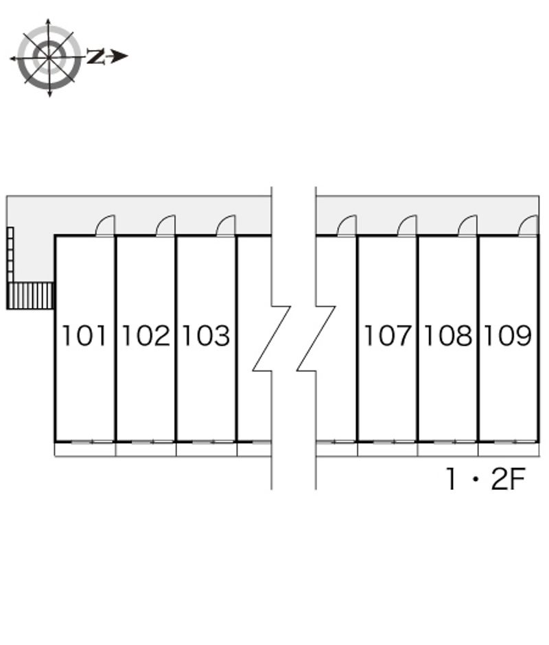 leopalace Takuya II Floor plan layout diagram