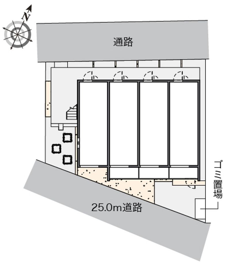 クレイノル　ディネ 配置図