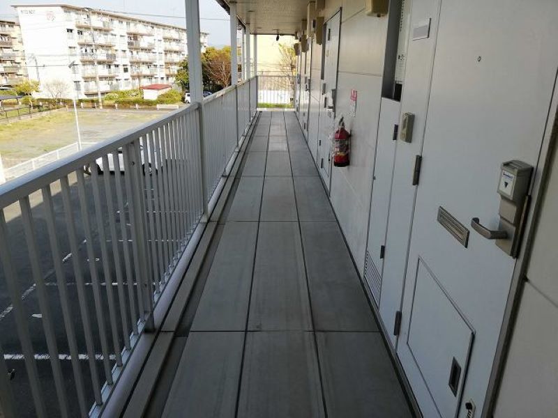 レオパレス長門石 共用部分