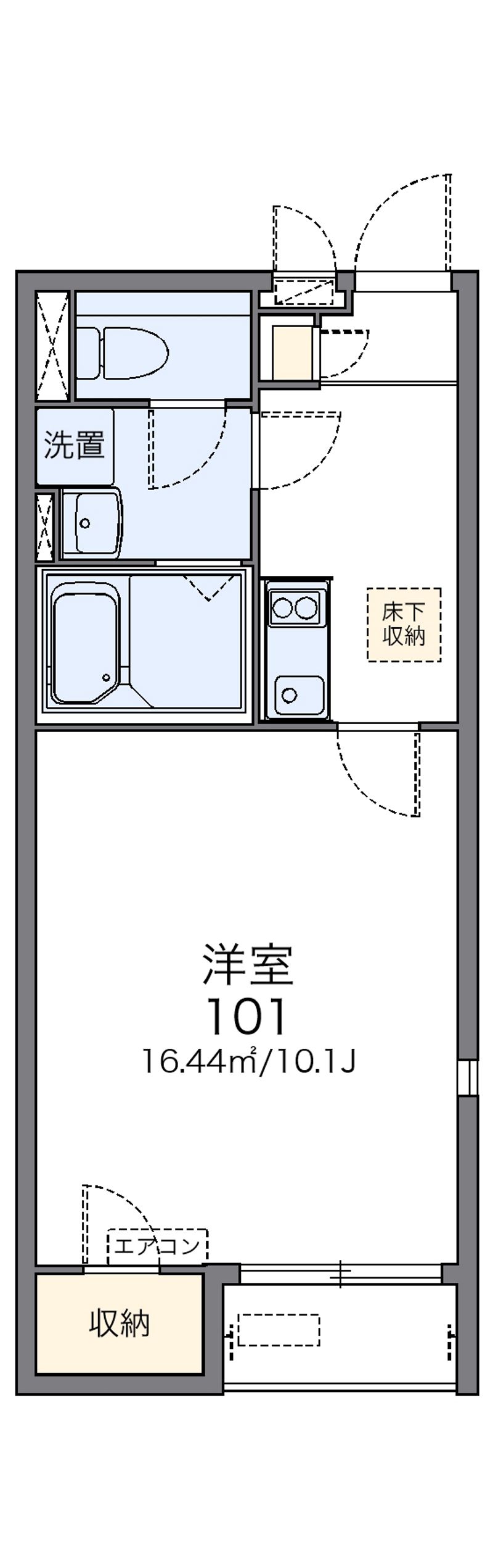 レオネクスト中之島 間取図