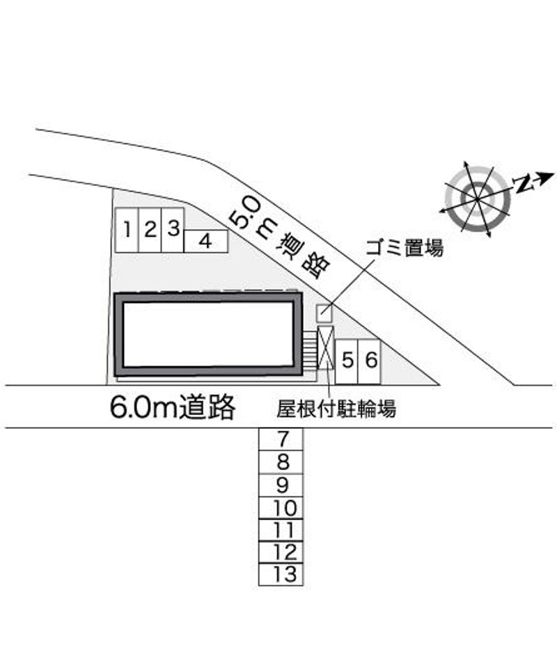 レオパレス和 配置図